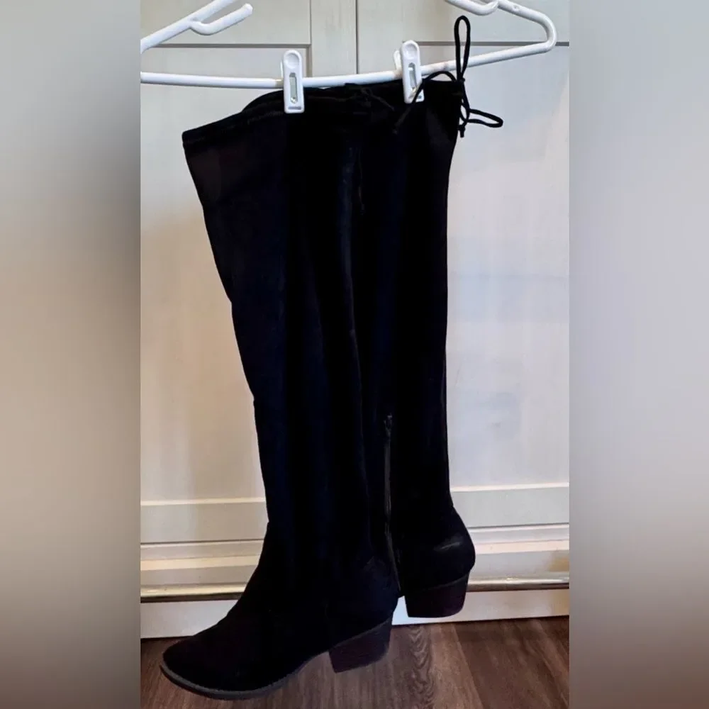SO Black Over-the-Knee Boots